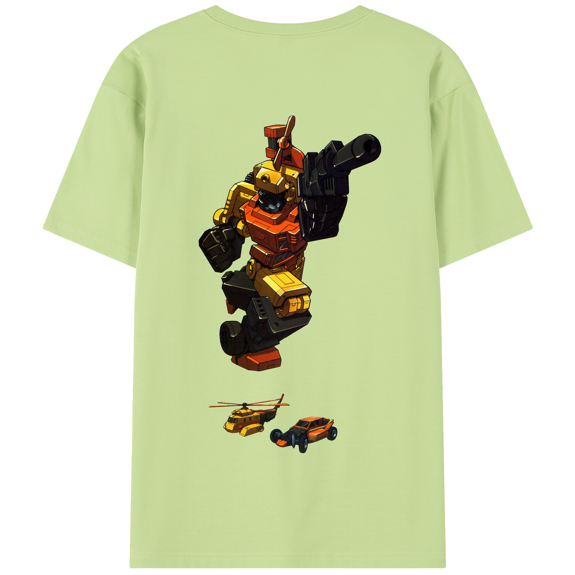（画像用）  綿100％半袖Tシャツ（背面プリント）